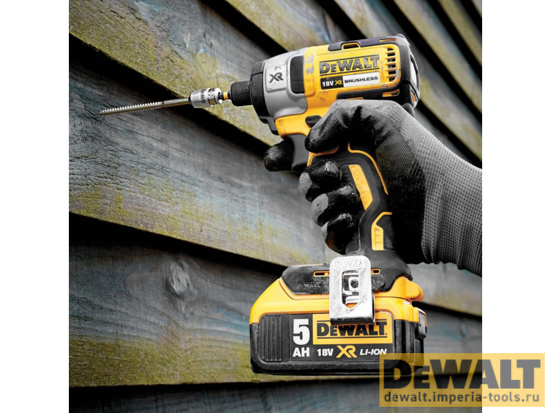 Набор аккумуляторный DeWALT: перфоратор DCH273 + ударный шуруповерт DCF887 + УШМ DCG405, с 3 АКБ 5 Ач и ЗУ, в двух кейсах TSTAK, DCK305P3T