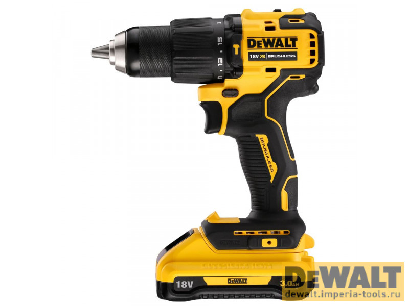 Аккумуляторная ударная дрель-шуруповерт DeWALT, 18 В, 1650 об/мин, 28050 уд/мин, с 2 АКБ 3 Ач и ЗУ, в кейсе TSTAK, DCD709L2T Аккумуляторная ударная дрель-шуруповерт DeWALT, 18 В, 1650 об/мин, 28050 уд/мин, с 2 АКБ 3 Ач и ЗУ, в кейсе TSTAK, DCD709L2T