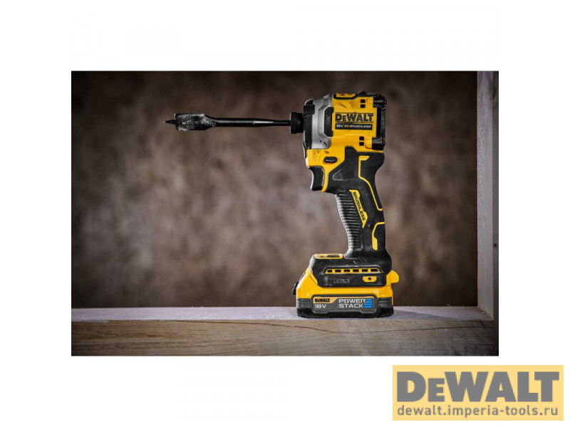 Аккумуляторный импульсный шуруповерт DeWALT, 18 В, 206 Нм, 3800 уд/мин, 3250 об/мин, с АКБ 1.7 АЧ и ЗУ, в кейсе TSTAK, DCF850E1T
