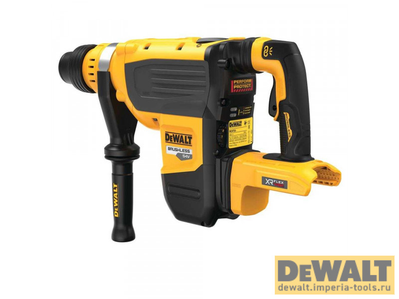 Бесщеточный перфоратор DeWALT DCH735 SDS-max, без аккумуляторов и ЗУ