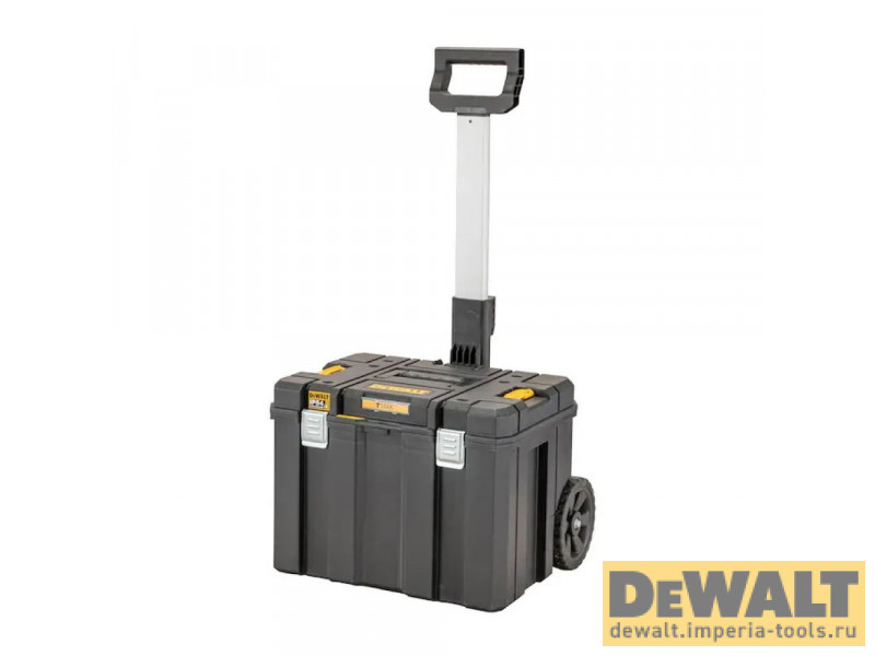 Ящик для инструмента DeWALT TSTAK 2.0 DWST83347-1, глубокий с колесами для модульной системы хранения