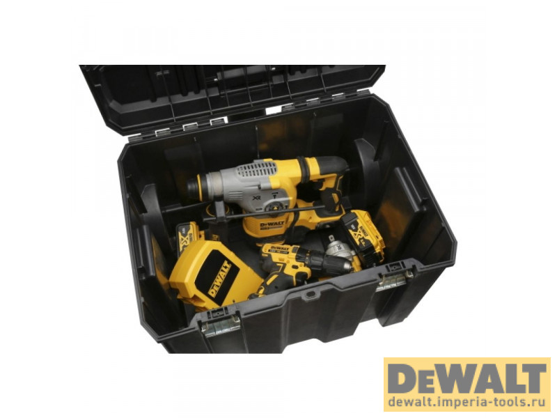 Ящик для инструмента DeWALT TSTAK 2.0 DWST83347-1, глубокий с колесами для модульной системы хранения