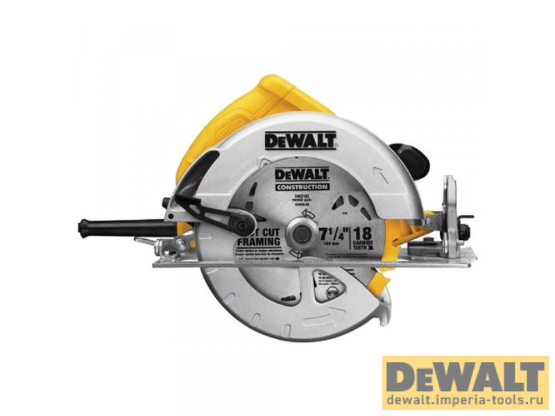 Дисковая ручная пила 1600 Вт 5200 об./мин. DeWALT DWE575K
