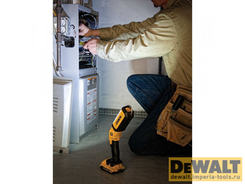 Аккумуляторный фонарь DeWALT, 18 В, 500 лм, без АКБ и ЗУ, DCL050 Аккумуляторный фонарь DeWALT, 18 В, 500 лм, без АКБ и ЗУ, DCL050
