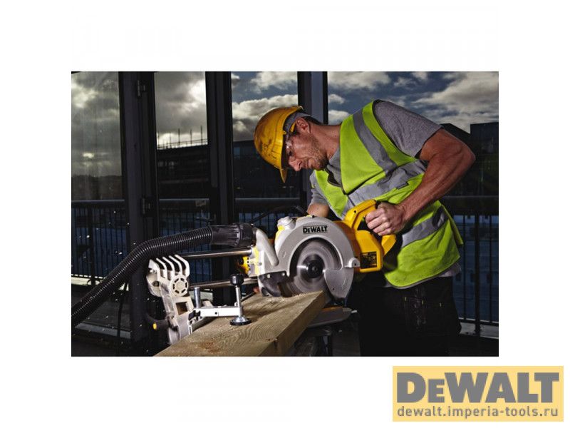 Торцовочная пила DeWALT DWS778, 1850 Вт, 4300 об/мин