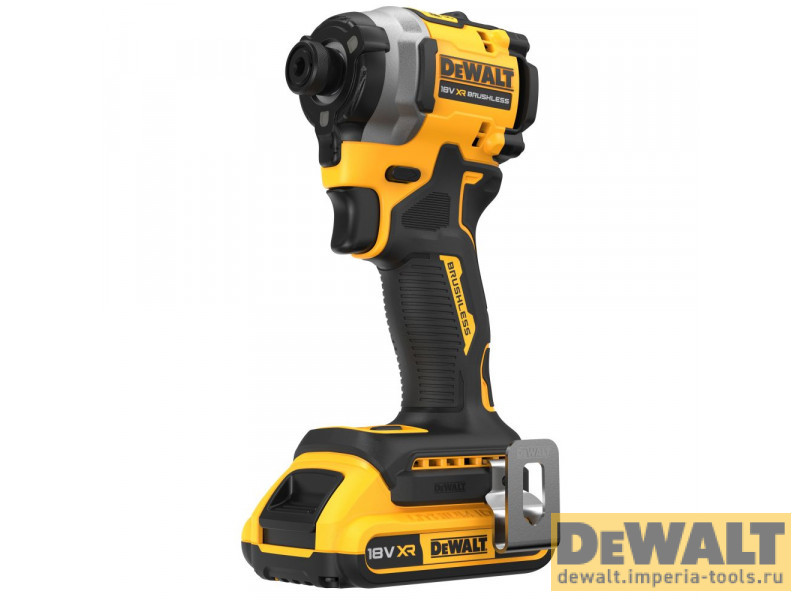 Аккумуляторный импульсный шуруповерт DeWALT, 18 В, 206 Нм, 3800 уд/мин, 3250 об/мин, с 2 АКБ 2 АЧ и ЗУ, в кейсе TSTAK, DCF850D2T