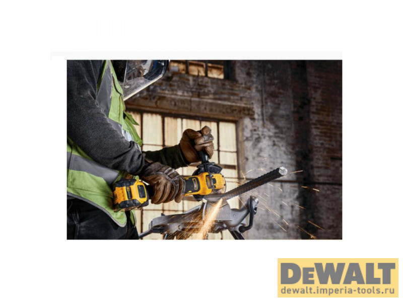 Угловая шлифмашина аккумуляторная DeWALT 125 мм, 18 В с регулируемой скоростью, без АКБ и З/У, DCG416VSN Угловая шлифмашина аккумуляторная DeWALT 125 мм, 18 В с регулируемой скоростью, без АКБ и З/У, DCG416VSN