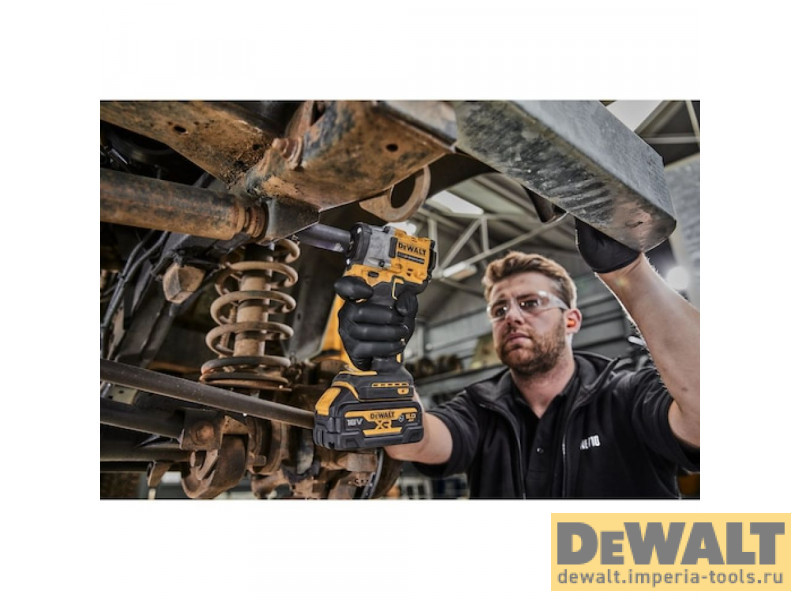 Аккумуляторный ударный бесщёточный гайковерт DeWALT, 18 В, 3550 уд/мин, 406 Нм, без АКБ и ЗУ, DCF923N