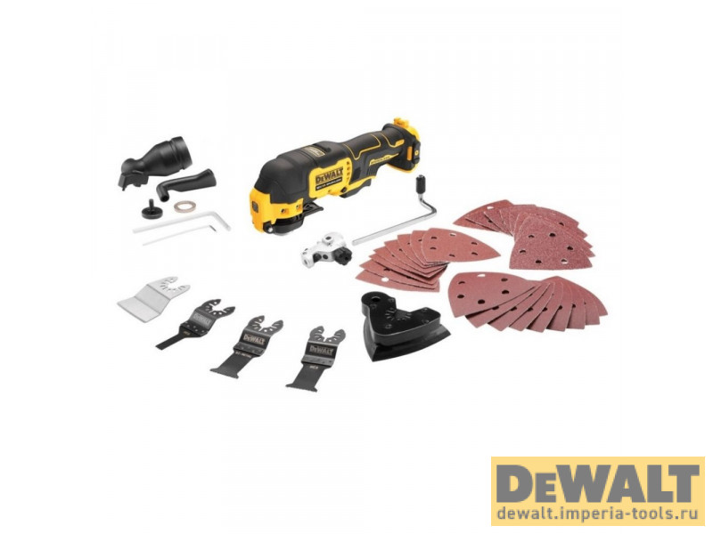 Аккумуляторный многофункциональный инструмент DeWALT, 12 В, 18000 кол/мин, без АКБ и ЗУ, DCS353N