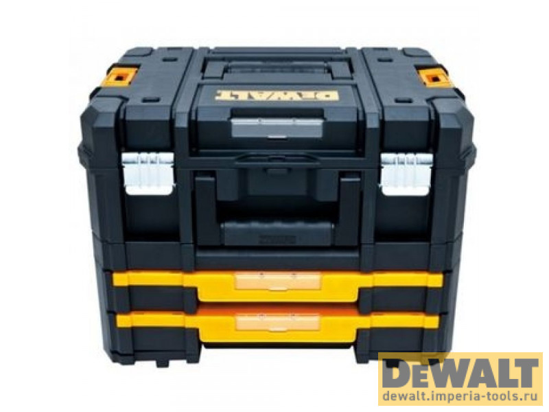 Комплект из 2 модулей ящиков для инструмента DeWALT TSTAK 2.0 II+IV DWST83395-1