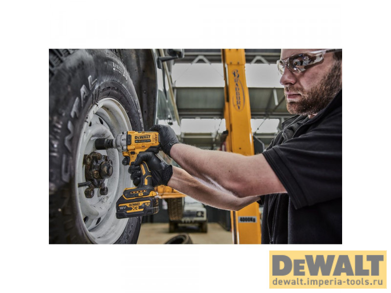 Аккумуляторный гайковёрт DeWALT, 18 В, 1084 Нм, 2000 об/мин, 3250 уд/мин, без АКБ и ЗУ, DCF892N