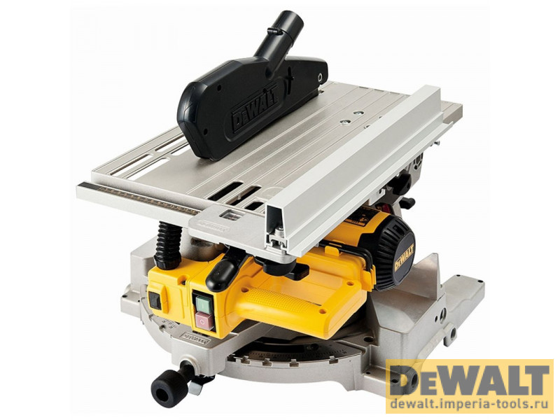 Комбинированная торцовочная пила DeWALT D27113, 1600 Вт, 3300 об/мин