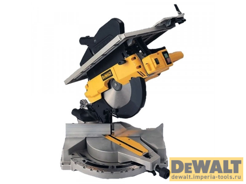 Комбинированная торцовочная пила DeWALT D27113, 1600 Вт, 3300 об/мин