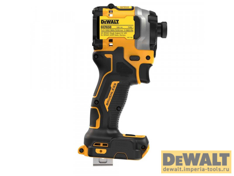 Аккумуляторный винтоверт DeWALT 18 В, 206 Нм, кейс, без АКБ и З/У, DCF850NT