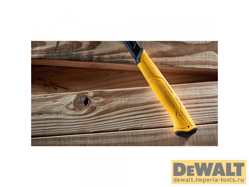 Молоток DeWALT DWHT51004 одноэлементный с прямым гвоздодёром 567г.