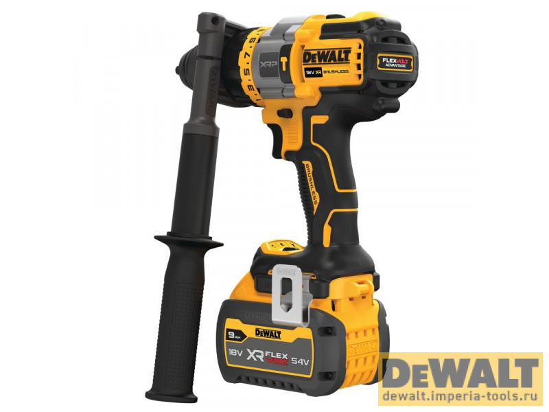 Ударная дрель-шуруповерт DeWALT DCD999T1, с АКБ и ЗУ, в кейсе