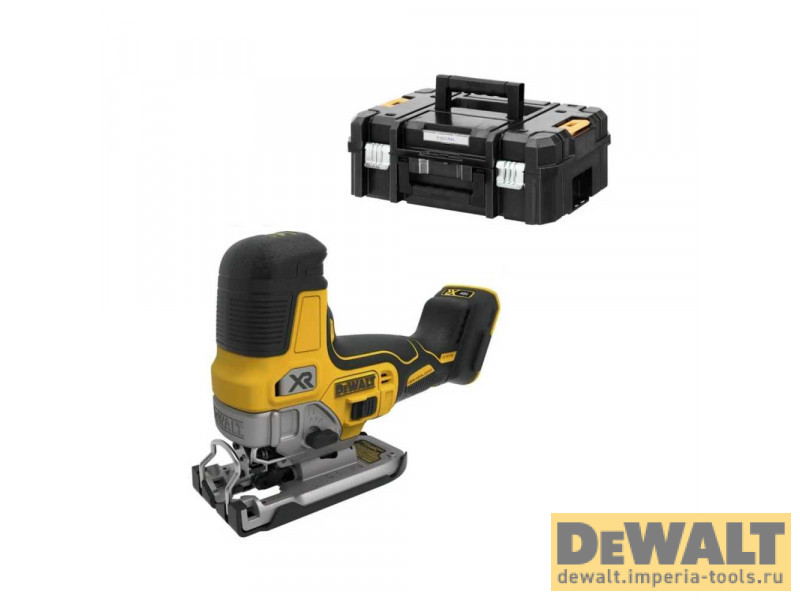 Аккумуляторный бесщеточный лобзик DeWALT DCS335NT, 18 В, без АКБ и З/У Аккумуляторный бесщеточный лобзик DeWALT DCS335NT, 18 В, без АКБ и З/У