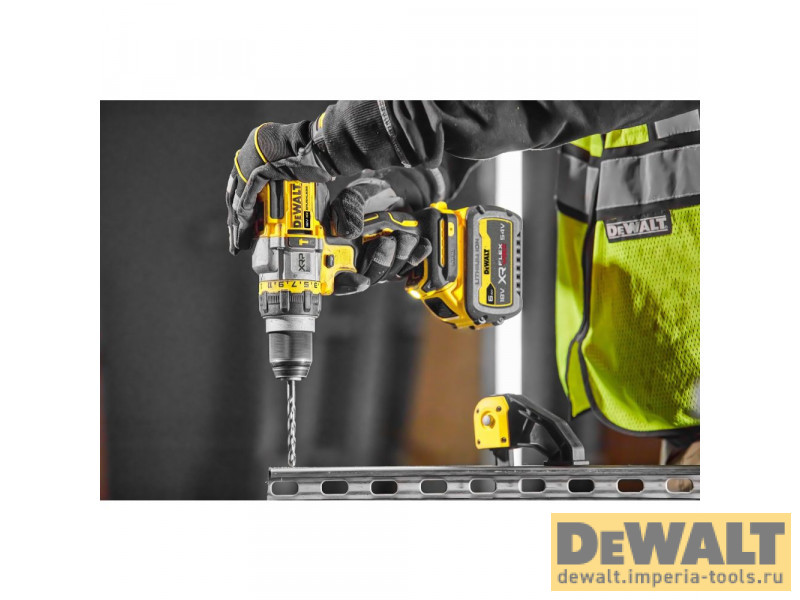 Аккумуляторная бесщеточная дрель-шуруповерт DeWALT DCD999N, 18 В, 2250 об/мин, 38250 уд/мин, без АКБ и ЗУ, в кейсе TSTAK