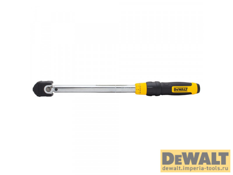 Ключ динамометрический DeWALT DWMT75463-0, 3/8", 27-135 Нм, 44 см Ключ динамометрический DeWALT DWMT75463-0, 3/8", 27-135 Нм, 44 см
