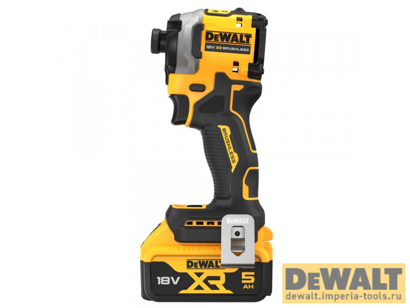 Аккумуляторный импульсный шуруповерт DEWALT, 18 В, 206 Нм, 3800 уд/мин, 3250 об/мин, с 2 АКБ 5 АЧ и ЗУ, в кейсе TSTAK, DCF850P2 Аккумуляторный импульсный шуруповерт DEWALT, 18 В, 206 Нм, 3800 уд/мин, 3250 об/мин, с 2 АКБ 5 АЧ и ЗУ, в кейсе TSTAK, DCF850P2