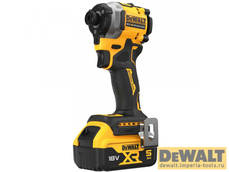 Аккумуляторный импульсный шуруповерт DEWALT, 18 В, 206 Нм, 3800 уд/мин, 3250 об/мин, с 2 АКБ 5 АЧ и ЗУ, в кейсе TSTAK, DCF850P2T Аккумуляторный импульсный шуруповерт DEWALT, 18 В, 206 Нм, 3800 уд/мин, 3250 об/мин, с 2 АКБ 5 АЧ и ЗУ, в кейсе TSTAK, DCF850P2T