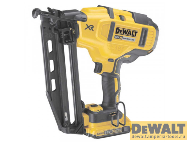 Аккумуляторный шпилькозабивной пистолет DEWALT DCN660D2, 18 В XR, 2 АКБ 2 Ач