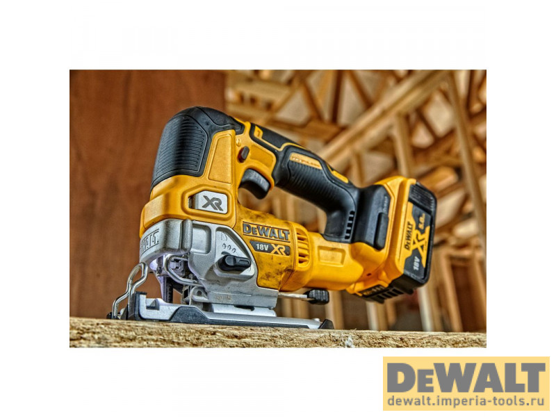 Аккумуляторный бесщёточный лобзик DEWALT, 18 В, 3200 ход/мин, с 2 АКБ 5 Ач и ЗУ, в кейсе TSTAK, DCS334P2