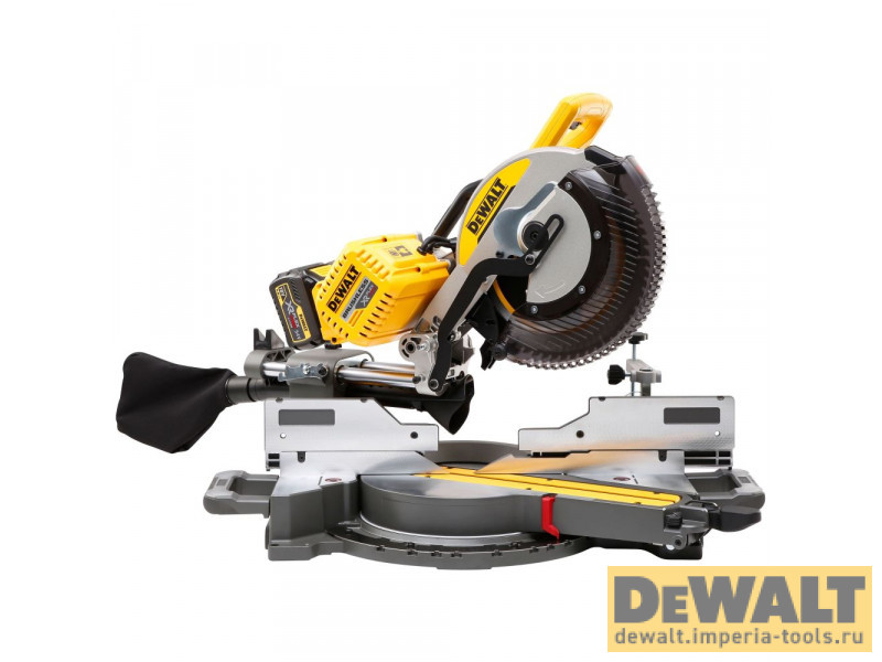 Аккумуляторная бесщеточная торцовочная пила DEWALT FLEXVOLT, 2x54 В, 305 мм, 3800 об/мин, с 2 АКБ 6 Ач и ЗУ, DHS780T2A Аккумуляторная бесщеточная торцовочная пила DEWALT FLEXVOLT, 2x54 В, 305 мм, 3800 об/мин, с 2 АКБ 6 Ач и ЗУ, DHS780T2A