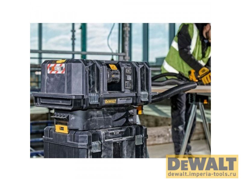 Пылесос аккумуляторный DEWALT DCV586MK, тележка TSTAK Пылесос аккумуляторный DEWALT DCV586MK, тележка TSTAK