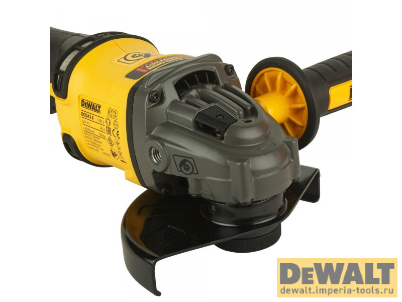 Аккумуляторная угловая шлифмашина DEWALT DCG414NT, 54 В, 125 мм, 9000 об/мин, без АКБ и ЗУ, в кейсе TSTAK (DCG414NT-XJ) Аккумуляторная угловая шлифмашина DEWALT DCG414NT, 54 В, 125 мм, 9000 об/мин, без АКБ и ЗУ, в кейсе TSTAK (DCG414NT-XJ)