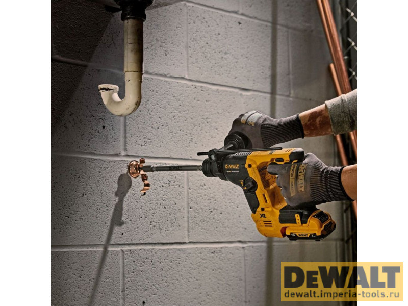 Аккумуляторный перфоратор DEWALT DCH072NT, 12 В, 1.2 Дж, 4280 уд/мин, без АКБ и ЗУ, в кейсе (DCH072NT-QW)
