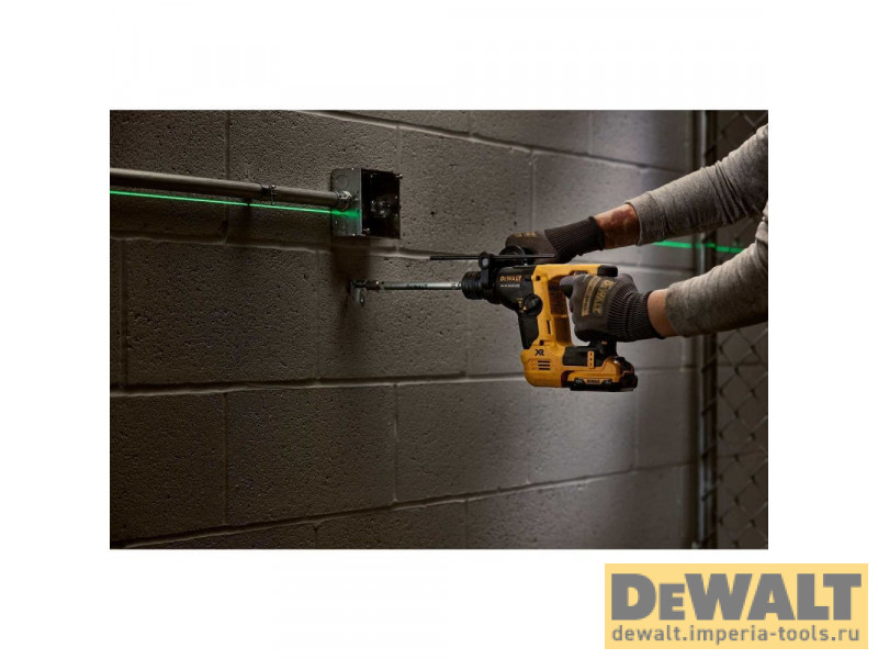 Аккумуляторный перфоратор DEWALT DCH072NT, 12 В, 1.2 Дж, 4280 уд/мин, без АКБ и ЗУ, в кейсе (DCH072NT-QW)