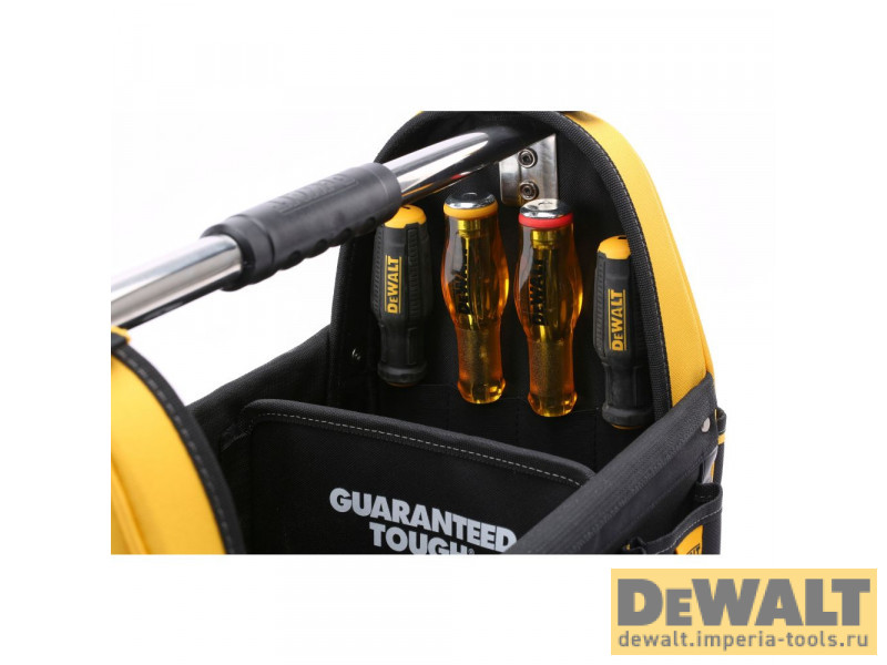 Сумка для электроинструмента с открытым верхом DEWALT Power Tools Tote 1-79-208, нейлоновая, 18 / 50 x 30 x 36 см