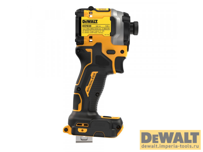 Аккумуляторный набор DEWALT DCK2051H2T, 18 В: дрель-шуруповерт DCD800 + шуруповерт DCF850, с 2 АКБ 5 Ач и ЗУ, в кейсе TSTAK