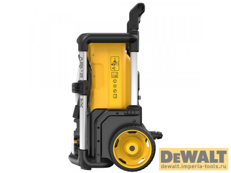 Аккумуляторная мойка высокого давления DEWALT DCMPW1600N, 2х18 В, 110 бар, 330 л/ч, без АКБ и ЗУ (DCMPW1600N-XJ)