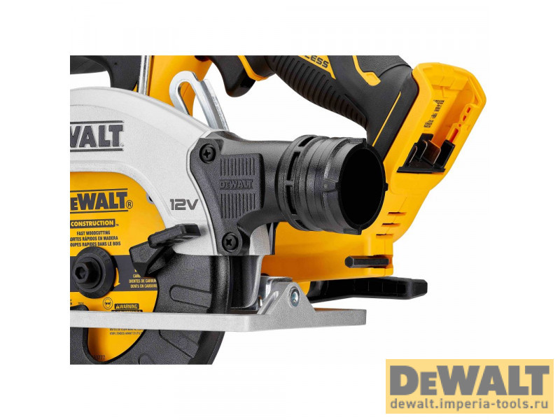 Аккумуляторная дисковая пила DEWALT DCS512P2, 12 В, 140 мм, 3600 об/мин, с 2 АКБ 5 Ач и ЗУ, в кейсе TSTAK (DCS512P2-QW) Аккумуляторная дисковая пила DEWALT DCS512P2, 12 В, 140 мм, 3600 об/мин, с 2 АКБ 5 Ач и ЗУ, в кейсе TSTAK (DCS512P2-QW)