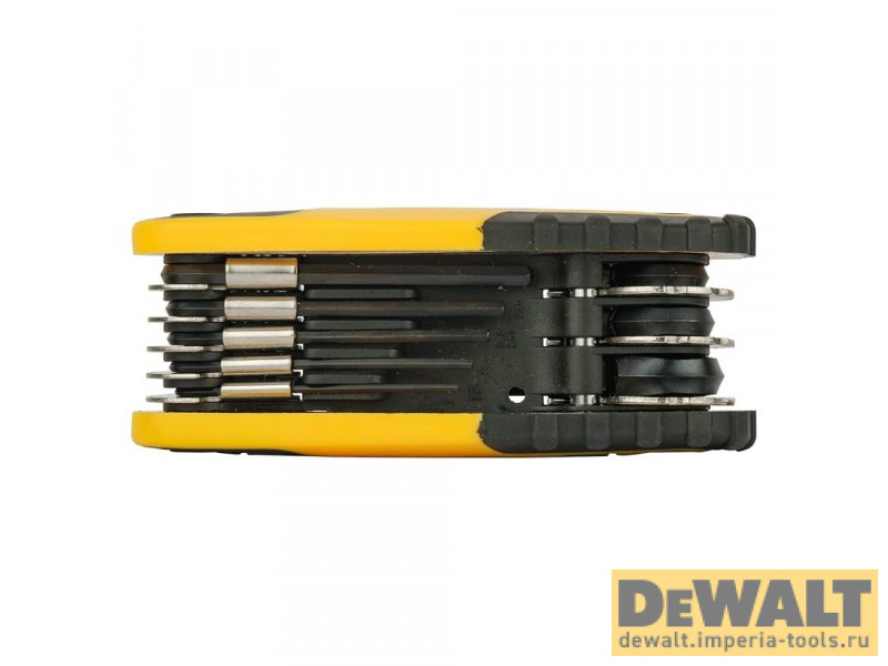 Набор шестигранных ключей DEWALT DWHT0-70263, 1.5-8 мм, 8 шт.