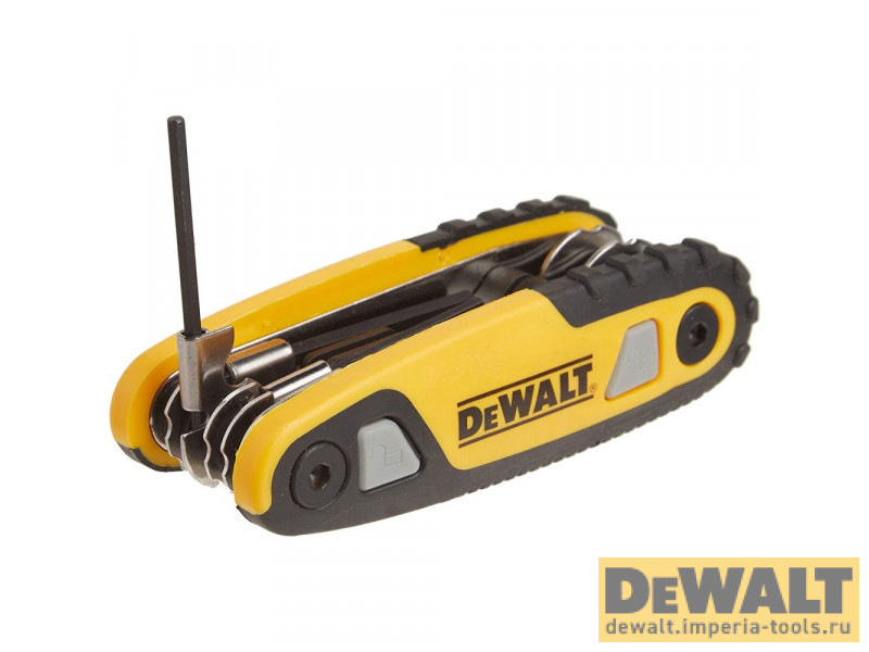 Набор шестигранных ключей DEWALT DWHT0-70263, 1.5-8 мм, 8 шт.