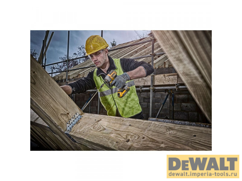 Аккумуляторный набор DEWALT DCK266P2T, 18 В: ударная дрель-шуруповерт DCD796 + шуруповерт DCF887, с 2 АКБ 5 Ач и ЗУ, в кейсе TSTAK