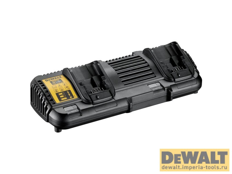 Набор DEWALT DCB132X2: 2 АКБ DCB547, Li-Ion, 18/54 В, 9/3 Ач и двойное зарядное устройство DCB132, 12/14.4/18/54 В, 2x4 А