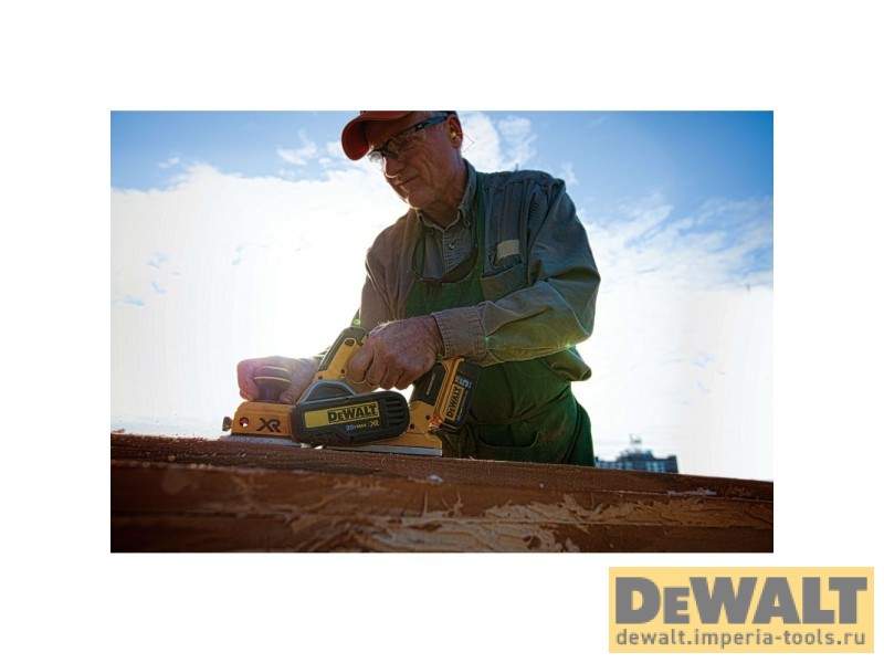 Аккумуляторный рубанок DEWALT DCP580B, 20 В, 15000 об/мин, 82 мм, без АКБ и ЗУ (DCP580B-XJ)