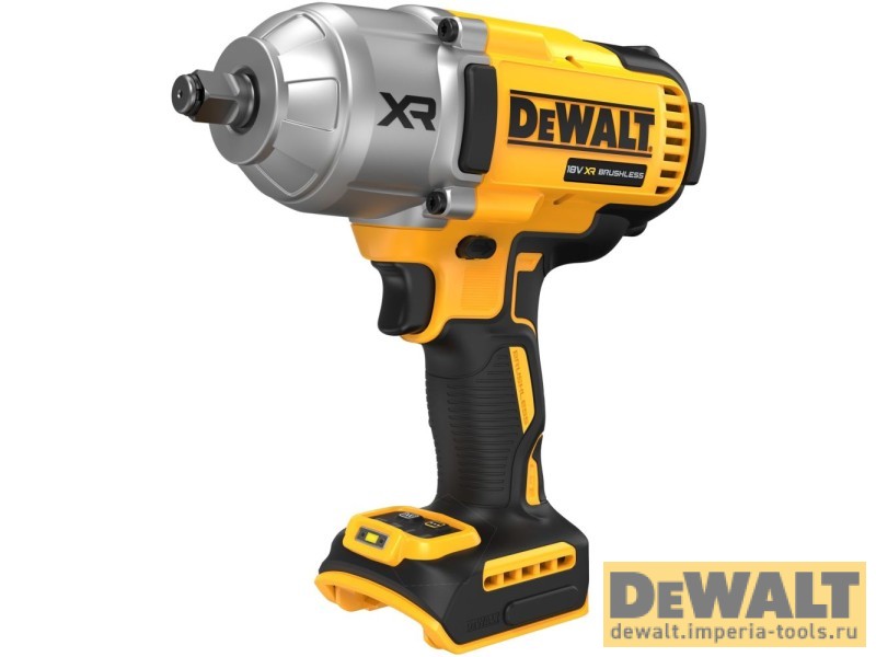 Аккумуляторный гайковерт DEWALT DCF900P2G, 18 В, 1898 Нм, 2200 уд/мин, с 2 АКБ 5 Ач и ЗУ, в чехле (DCF900P2G-QW)