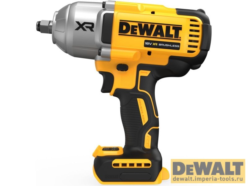 Аккумуляторный гайковерт DEWALT DCF900P2G, 18 В, 1898 Нм, 2200 уд/мин, с 2 АКБ 5 Ач и ЗУ, в чехле (DCF900P2G-QW)