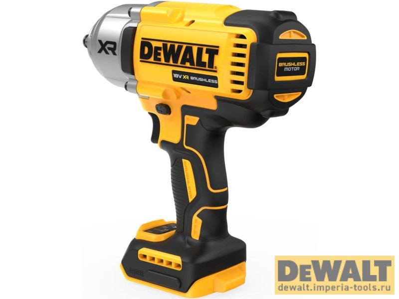 Аккумуляторный гайковерт DEWALT DCF900P2G, 18 В, 1898 Нм, 2200 уд/мин, с 2 АКБ 5 Ач и ЗУ, в чехле (DCF900P2G-QW)