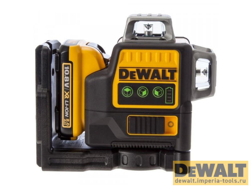 Самовыравнивающийся линейный ЗЕЛЕНЫЙ лазерный уровень DeWALT DCE089D1G Самовыравнивающийся линейный ЗЕЛЕНЫЙ лазерный уровень DeWALT DCE089D1G