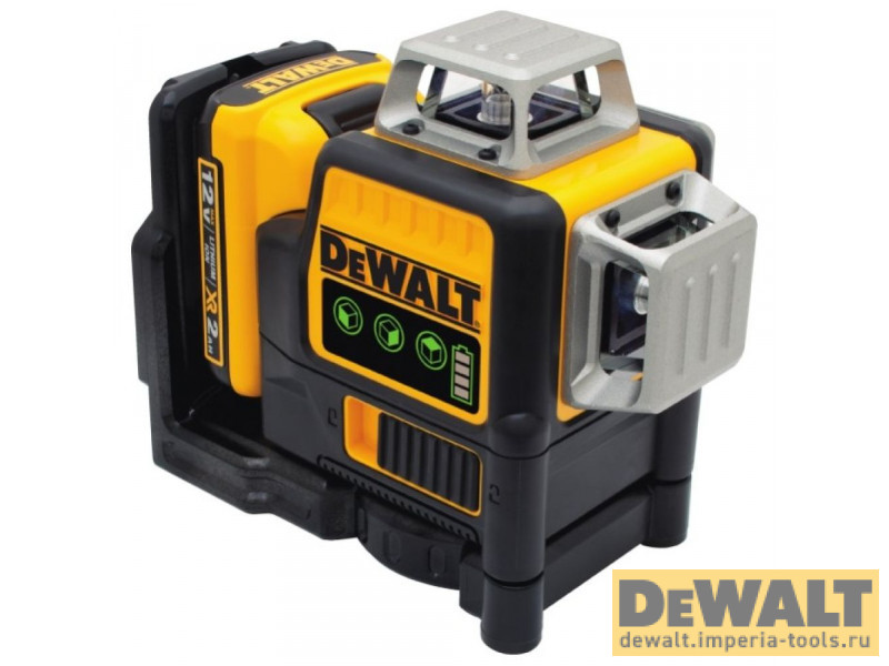 Самовыравнивающийся линейный ЗЕЛЕНЫЙ лазерный уровень DeWALT DCE089D1G Самовыравнивающийся линейный ЗЕЛЕНЫЙ лазерный уровень DeWALT DCE089D1G