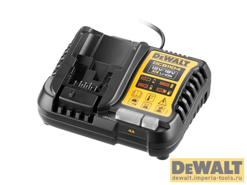 Набор аккумуляторов и зарядного устройства DeWALT DCB1104M2