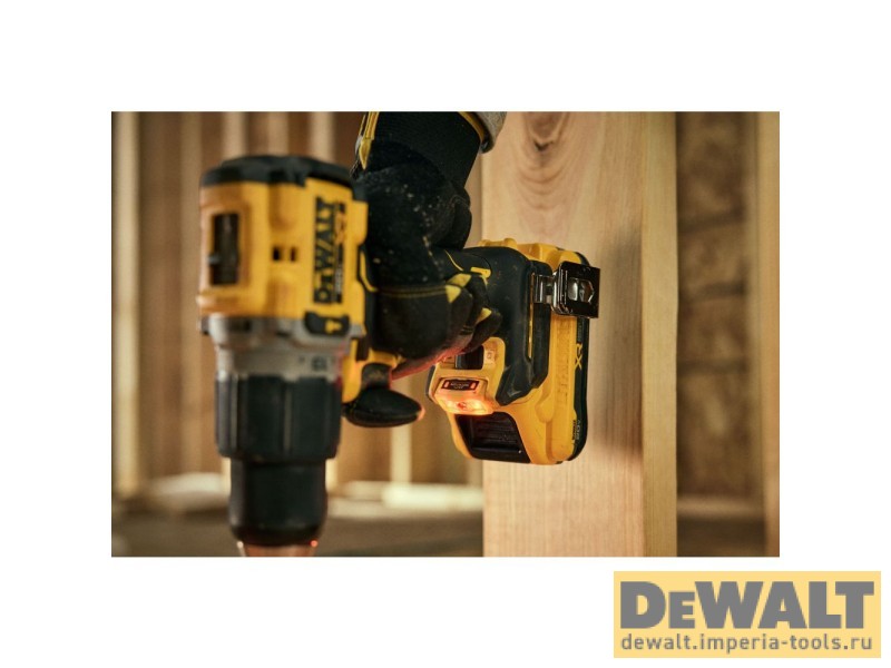 Аккумуляторная ударная дрель-шуруповерт DeWALT DCD806NT, 20 В, без АКБ и ЗУ, в кейсе TSTAK