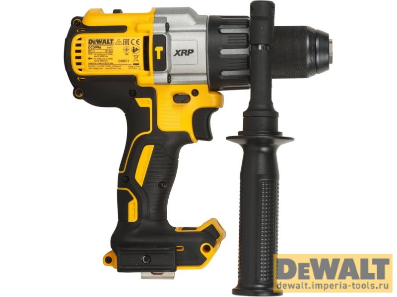 Аккумуляторная дрель-шуруповерт DeWALT DCD996P3, 18 В, с 3 АКБ 5 Ач и ЗУ, в кейсе TSTAK