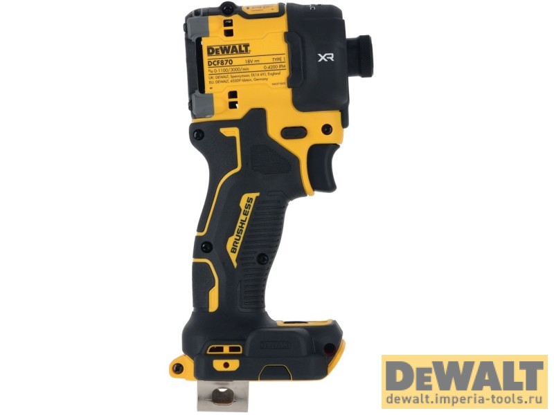 Аккумуляторный масляный шуруповерт DeWALT DCF870E2T, 18 В, с 2 АКБ 1.7 Ач и ЗУ, в кейсе TSTAK
